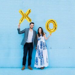 Palloncini Forma di Lettere mylar festa evento compleanno