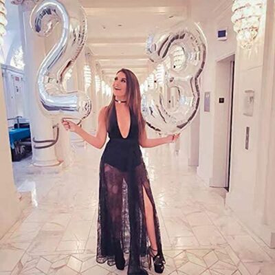 Palloncini Forma di numero in mylar