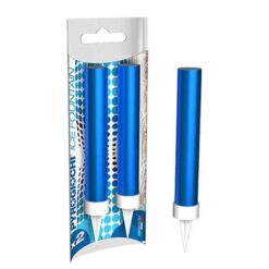 fiaccola torta blu interno festa compleanno ilpianetadelparty