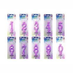 numeri candele candeline festa compleanno ilpianetadelparty glicine