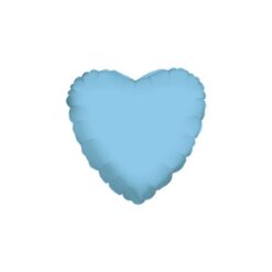 palloncini forma cuore mylar azzurro ilpianetadelaparty