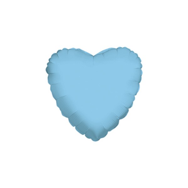 palloncini forma cuore mylar azzurro ilpianetadelaparty