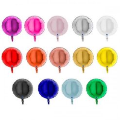 palloncini tondi mylar vari colori 18 pollici ilpianetadelaparty