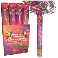 sparacoriandoli compleanno tubo cannone ilpianetadelparty