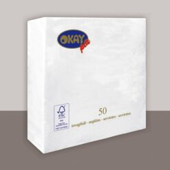 tovaglioli festa compleanno bianco tinta unita party 33X33cm