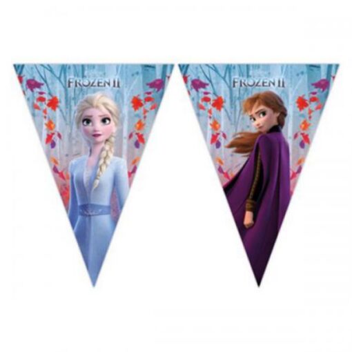 Festone bandierine frozen ilpianetadelparty