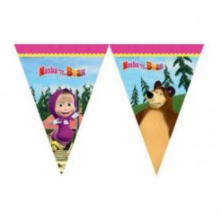 Festone bandierine marsha e orso ilpianetadelparty