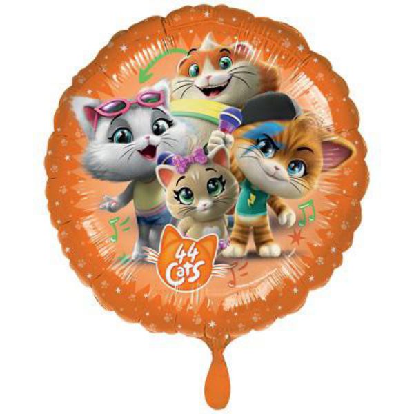 Palloncino 44 Gatti shape mylar ilpianetadelparty