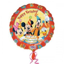 Palloncino buon compleanno topolino shape mylar ilpianetadelparty