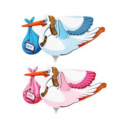 palloncino cicogna minishape bimbo bimba ilpianetadelparty