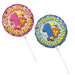 palloncino compleanno bimbo bimba primo anno mini shape ilpianetadelparty