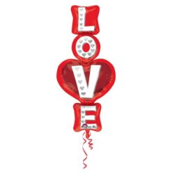 Palloncino mylar san valentino i love you