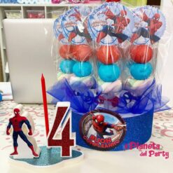 Candela Torta personalizzata spiderman