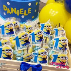 Personalized baby girl birthday magnets