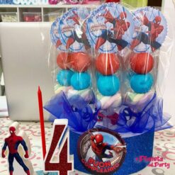 Spiedini Marshmallow spiderman