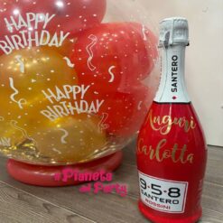 Spumante personalizzata battesimo compleanno evento ilpianetadelparty