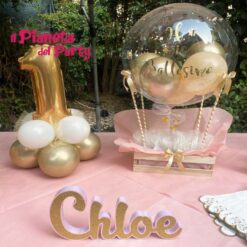 scritta nome personalizzata ilpianetadelparty primo compleanno